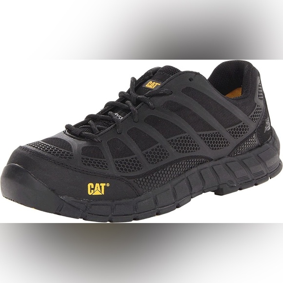 Caterpillar Other - Caterpillar Mens STREAMLINE CT Comp Toe Work Industrial Safety Shoes Black SZ 13